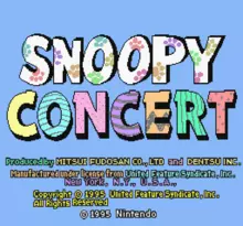 Image n° 1 - screenshots  : Snoopy Concert